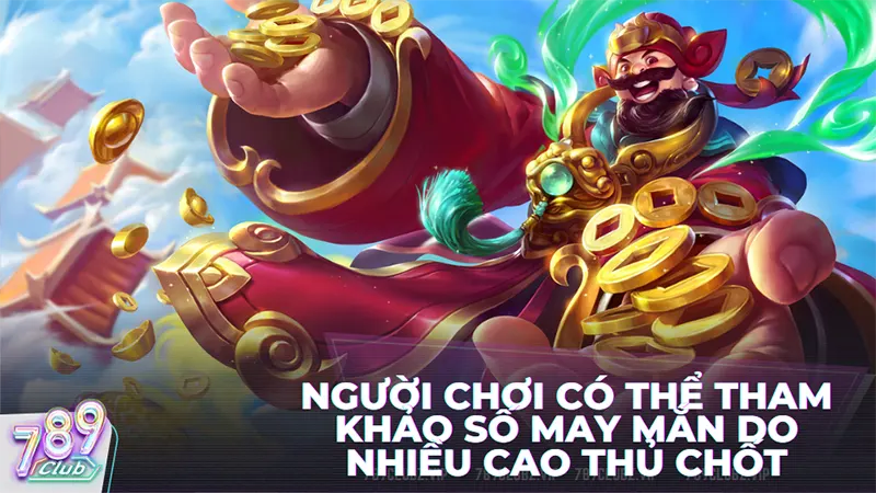 Vào những khung giờ nhất định trong ngày, người chơi có thể tham khảo số may mắn do nhiều cao thủ chốt