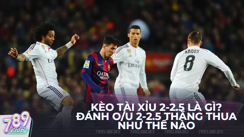 Kèo tài xỉu 2-2.5 là gì? Đánh O/U 2-2.5 thắng thua như thế nào