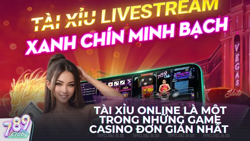 Tài xỉu online là một trong những game casino đơn giản nhất hiện nay. Chỉ cần đọc qua thể lệ và chơi thử 1-2 ván là bạn sẽ có thể nắm bắt được. 