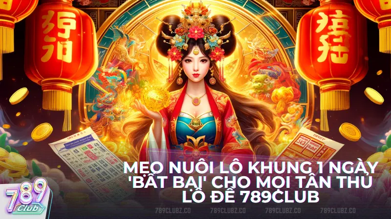 Mẹo nuôi lô khung 1 ngày 'bất bại' cho mọi tân thủ Lô Đề 789club